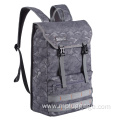 Camo Clamshell Type Casual Laptop Backpack Customization